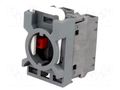 Contact block; 22mm; front fixing; Contacts: NC ABB MCBH-02