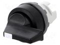 Switch: rotary; 22mm; Stabl.pos: 2; black; none; IP66; prominent ABB M2SS4-10B