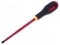 Screwdriver: insulated; slot; 6.5x1.2mm; Blade length: 150mm BAHCO SA.BE8255S