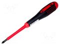 Screwdriver; insulated; Phillips; PH1; Blade length: 80mm; 1kVAC BAHCO SA.BE8610S