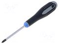 Screwdriver: standard; Pozidriv®; PZ1; Blade length: 75mm BAHCO SA.BE8810