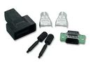PLUG & BACKSHELL, D, 9WAY 1658655-1