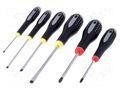 Kit: screwdrivers; Phillips cross,slot; cardboard packaging BAHCO SA.BE9881