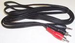 LEAD, 3.5MM S JACK-2XPHONO, 2M JR8052/2M