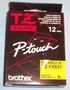 TAPE, 12MM, BLACK/YELLOW, FLEXIBLE TZE-FX631