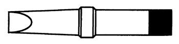 Tip 2.36mm for TCP soldering iron, Weller W/PT-B7 4003019432356