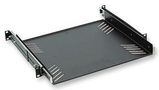 RACK SHELVE, SLIDING, BLACK, 1U R1290/1U