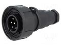 Connector: circular; plug; male; PIN: 7; 5A; 250V; IP68; UL94V-0 BULGIN PX0745/P