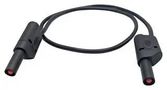 TEST LEAD, BLACK, 1KV, 32A, 0.5M 22.421-.50M-0