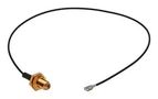 CBL ASSY, MHF I PLUG-SMA BLKHD JACK 73230-6130