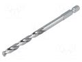 Drill bit; for metal; Ø: 2mm; L: 62mm; high speed steel ALPEN-MAYKESTAG ALP.952002001