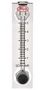 FLOWMETER, WATER, 20-200CC/MIN VFA-34-SS
