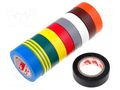 Tape: electrical insulating; W: 15mm; L: 10m; Thk: 0.13mm; PVC film SCAPA SCAPA-2702-15M