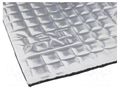 Damping mat; extra; aluminium foil,butyl rubber; 375x250x4mm SILENT COAT SC-M4-23