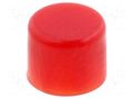 Button; Actuator colour: red SALECOM ELECTRONICS SCV1RT