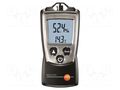 Thermo-hygrometer; LCD; -10÷50°C; 0÷100%RH; Accur: ±0.5°C; IP20 TESTO TESTO610/S