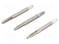 Kit: taps; for blind holes,to the through holes; L: 45mm; Ø: 3.3mm ALPEN-MAYKESTAG ALP.707004001