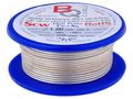 Silver plated copper wires; 1mm; 100g; Cu,silver plated; 14m BQ CABLE SCW-1.00/100