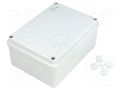 Enclosure: multipurpose; X: 108mm; Y: 151mm; Z: 66mm; grey; IP65 ABB ABB-00852