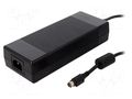 Power supply: switching; 15VDC; 13.4A; Out: KYCON KPPX-4P; 201W MEAN WELL GST220A15-R7B