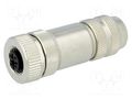 Connector: M12; plug; PIN: 2; female; straight; IP67; screw terminal MURRELEKTRONIK 7000-14025-0000000