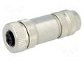 Connector: M12; plug; PIN: 2; female; straight; IP67; screw terminal MURRELEKTRONIK 7000-14025-0000000