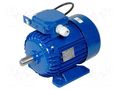 Motor: AC; 1-phase; 0.37kW; 230VAC; 1350rpm; 2.62Nm; IP54; 3A; arms BESEL SEMH80-4A