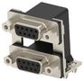 STACKED D-SUB CONN, RCPT OVER RCPT, 9P 2454917-2