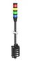 SIGNAL TOWER, FLASHING/STEADY, 30V, BGRY LCA130T4-TL50BGYR600Q