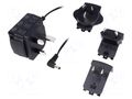 Power supply: switching; mains,plug-in; 5VDC; 1A; 5W; 110x57x70mm BRAINBOXES PW-800