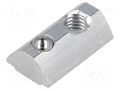 Nut; for profiles; Width of the groove: 8mm; steel; zinc; T-slot FATH FA-096026