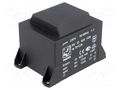 Transformer: encapsulated; 30VA; 230VAC; 9V; 9V; 1667mA; 1667mA; PCB HAHN BVEI6031032