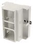 ENCLOSURE, DIN RAIL, PPO, GRAY 1597DIN6MDH53
