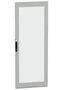 GLAZED DOOR, ENCLOSURE, STEEL/GLASS, GRY NSYSFND208T