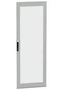 GLAZED DOOR, ENCLOSURE, STEEL/GLASS, GRY NSYSFND228T