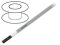Wire: control cable; PURO-OZ-HF; 2x1mm2; PUR; grey; stranded; Cu HELUKABEL PO-OZ-HF2X1