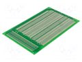 Board: universal; eurocard,single sided,prototyping; W: 100mm SOLDER PEAK PP-3U/160