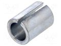 Adapter; nickel plated steel; Øshaft: 6mm; silver; Shaft: smooth MENTOR GA640