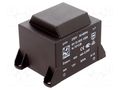 Transformer: encapsulated; 30VA; 230VAC; 12V; 2.5A; PCB; BVEI HAHN BVEI6031026