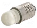LED lamp; yellow; E10; 230VAC; 250÷300mcd POLAM-ELTA LY-E10-230AC