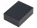 Enclosure: designed for potting; X: 31mm; Y: 41mm; Z: 13mm; ABS MASZCZYK KM-7B/B