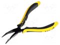 Pliers; curved,half-rounded nose; ESD; 145mm BERNSTEIN BRN-3-689-15