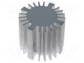 Heatsink; LED; Ø: 60mm; H: 50mm FISCHER ELEKTRONIK SK56950AL
