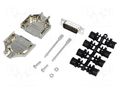 Connector: D-Sub; PIN: 15; plug; male; straight; soldering MH CONNECTORS MHDTPK15-DB15P-K