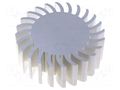 Heatsink; LED; Ø: 105mm; H: 37.5mm FISCHER ELEKTRONIK SK58437.5AL