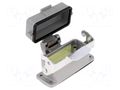 Enclosure for connectors: HDC; size A10; with latch; with cover AMPHENOL C146-10F0150032