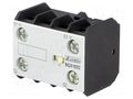 Auxiliary contacts; Leads: screw terminals; front; BG LOVATO ELECTRIC 11BGX1002