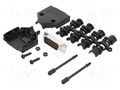 Connector: D-Sub; PIN: 15; plug; male; straight; soldering MH CONNECTORS MHDTPPK15-DB15PK