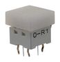 TACTILE SW, SPST-NO, 0.05A, 24VDC, 160GF B3W-9010-R1N