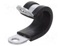 Fixing clamp; ØBundle : 13mm; W: 15mm; steel; Ømount.hole: 6.4mm LAPP RKS-1-13/15